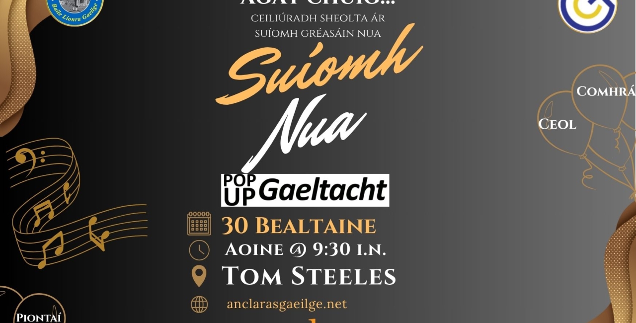 🎉 Seoladh an tSuímh Ghréasáin Nua – Fáilte chuig an Pop-Up Gaeltacht!
